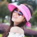 NEW  Lady UV Protection Cap Wide Brim Visor Summer Sun Foldable Outdoor Hat  eb-57763173